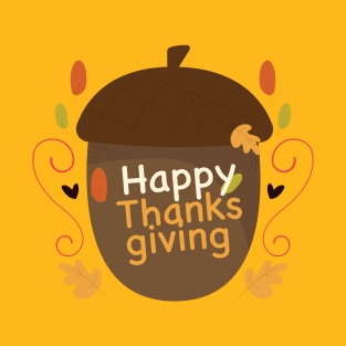 Happy Thanksgiving Nuts T-Shirt