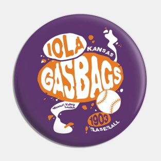 Iola Gasbags Pin