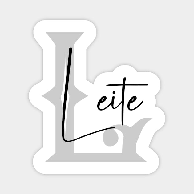 Leite Second Name, Leite Family Name, Leite Middle Name Magnet by Huosani