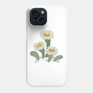 Arizona State Flower Saguaro Phone Case