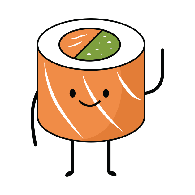 Sushi Man by greenoriginals