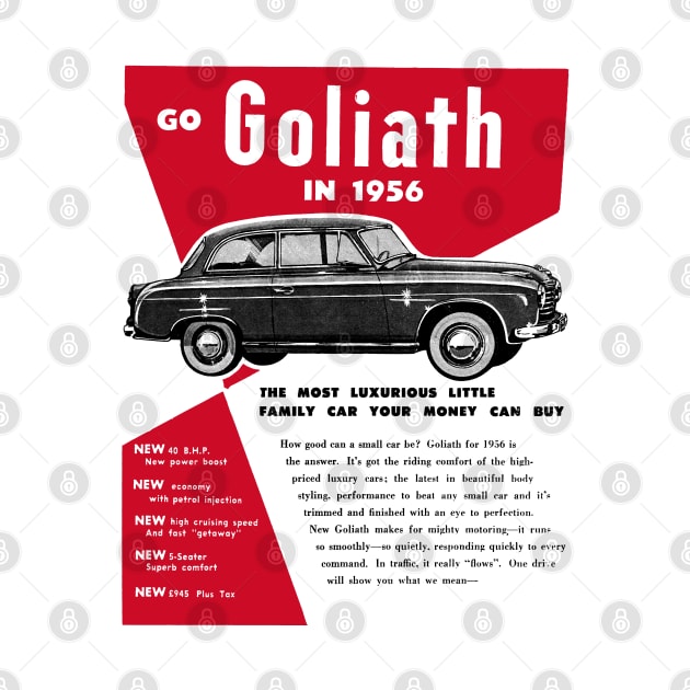 1956 GOLIATH - advert by Throwback Motors