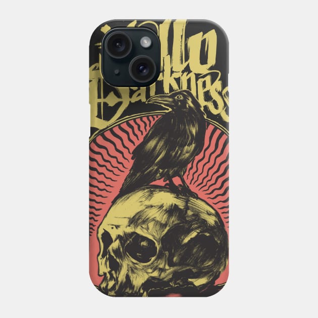 Hello Darkness Phone Case by rjartworks