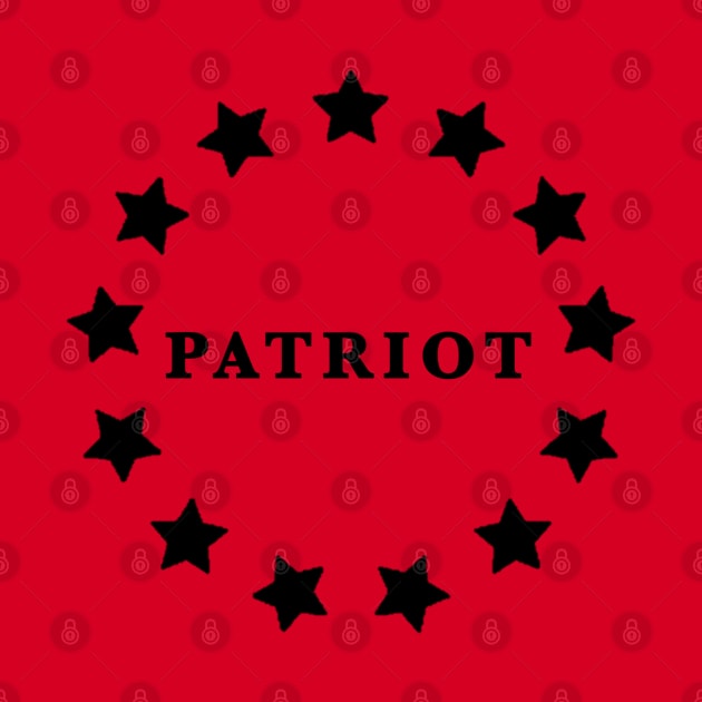 Patriot v. 3 (black font) by Aeriskate