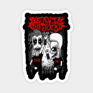 Black Metalheads Magnet