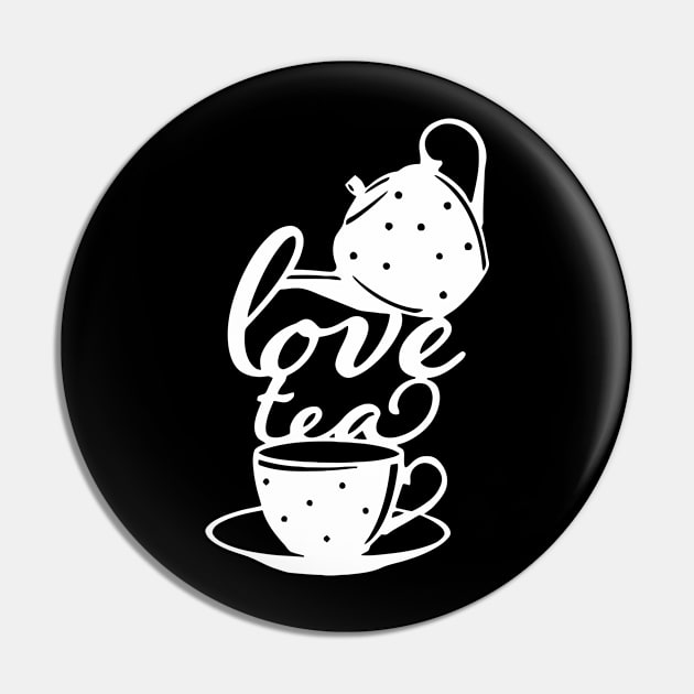 Love Tea Pin by wolulas