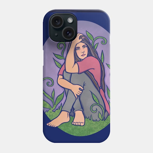 Thinking Phone Case by bubbsnugg