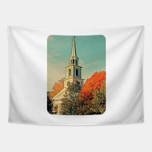 The Town Church Tower Tapestry