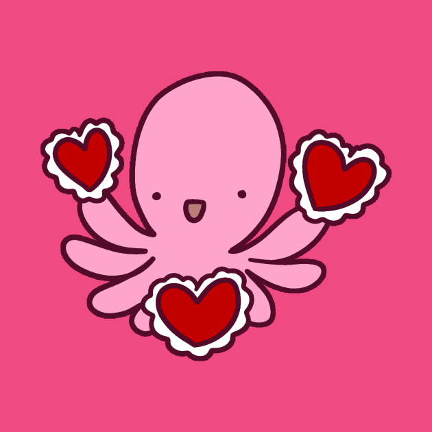 Valentine Octopus by saradaboru
