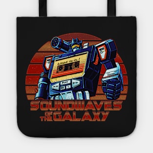 Soundwaves of the Galaxy Remix Tote