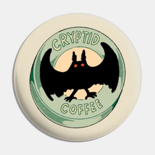 Cryptid Coffee logo Pin