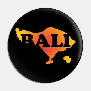 Bali Map 02 Pin