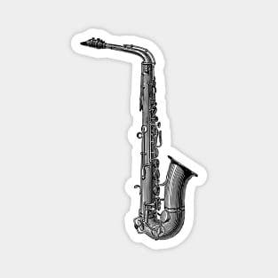 Alto Sax Magnet