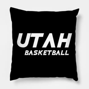 Utah Basketball Pillow