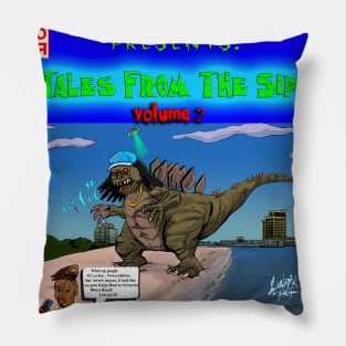 Tales from The Sipp Vol 2 Gattizilla design Pillow