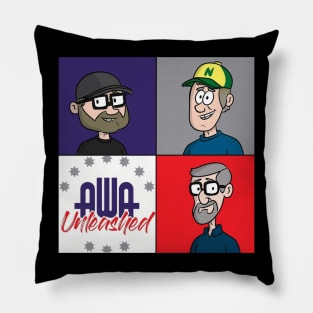 AWA Unleashed Crew Quad Box Pillow