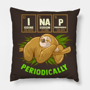 I Nap Periodically Sloth Pillow