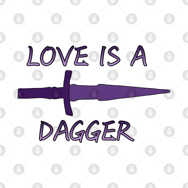 love is a dagger by sara-fanarts