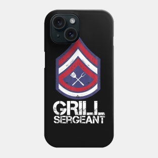 BBQ Grill Sergeant American Cook Barbecue Grilling Phone Case