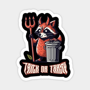 Trick or trash Magnet