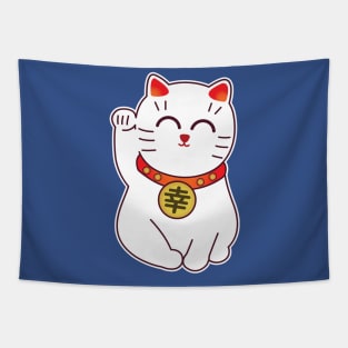 Shiawase Cat Tapestry