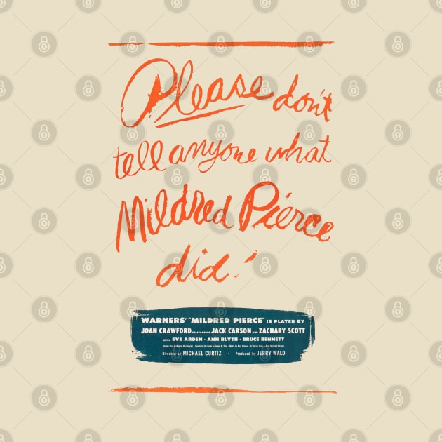 Mildred Pierce Teaser Poster by MovieFunTime