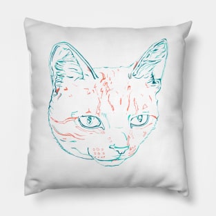 Tabby Kitten Pillow