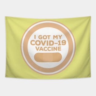 I Got My Vaccine Tapestry