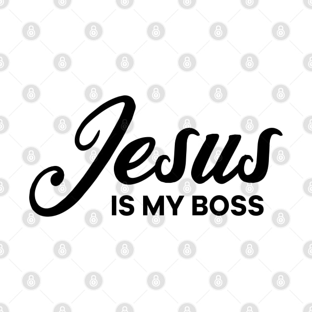 Jesus Christ is my Boss by thelamboy