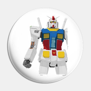 RX-78-2 "V" gundam Pin