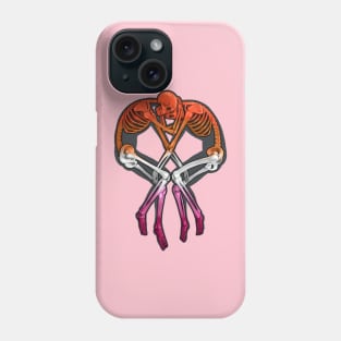 Lesbian Flag Skeleton Love Phone Case