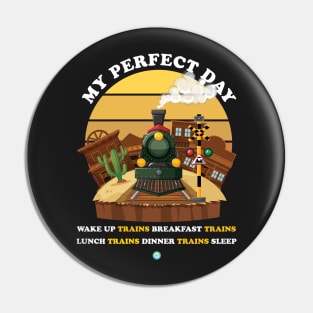 Train Sleep Commuter Locomotive Gift Pin