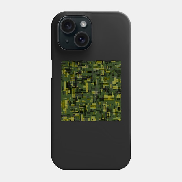 Crosshatch Camouflage Phone Case by lyle58