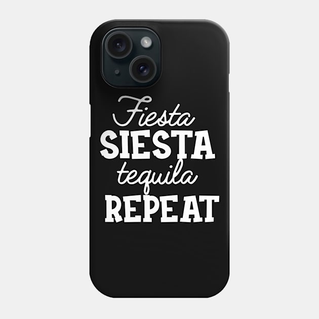 Bachelorette - Fiesta siesta tequila repeat Phone Case by KC Happy Shop