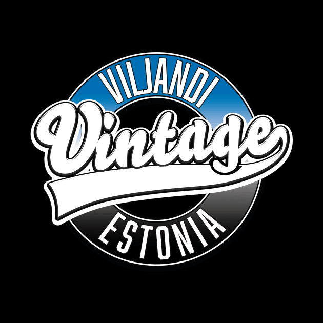 estonia Viljandi vintage logo by nickemporium1