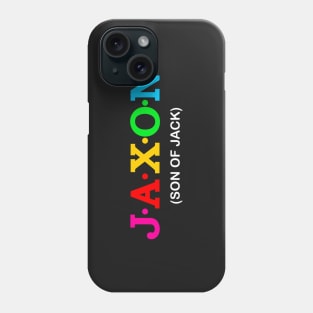 Jaxon - Son of Jack. Phone Case