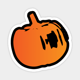 Halloween Pumpkin gradient Magnet