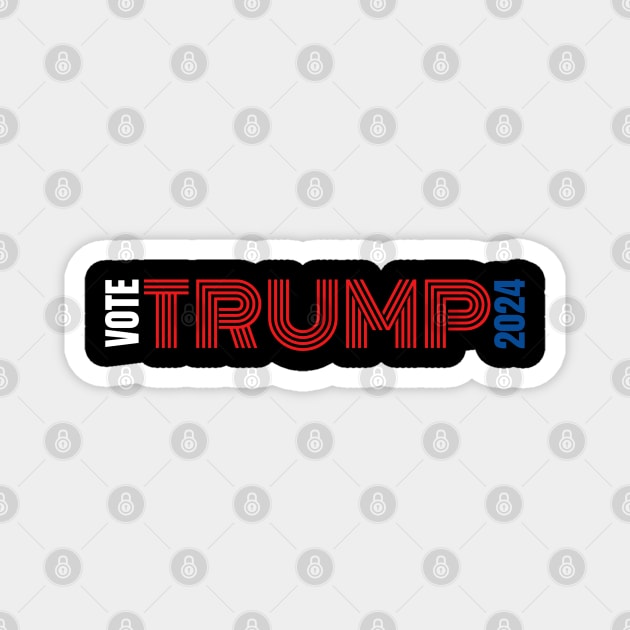 Vote Trump 2024 Magnet by in Image