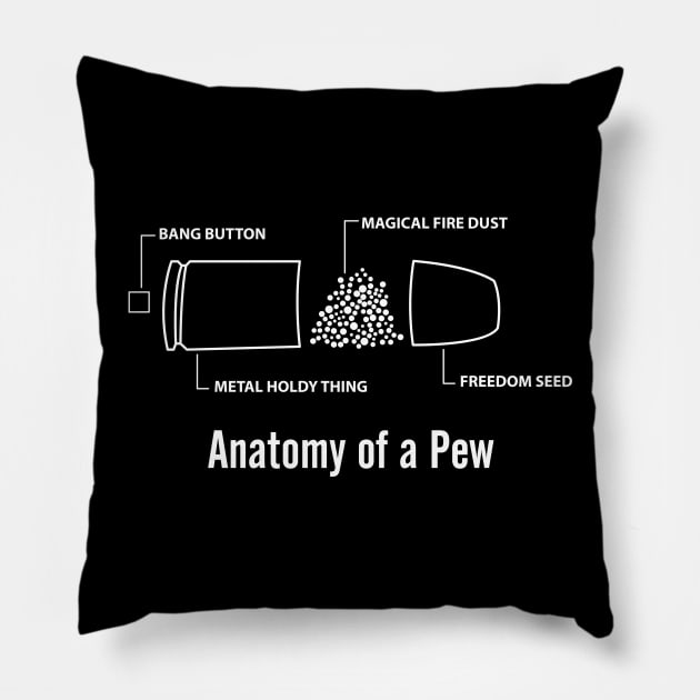Anatomy Of A Pew Pillow by myoungncsu