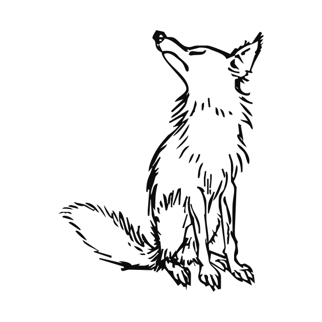 Foxy the Fox by blackroserelicsshop@gmail.com