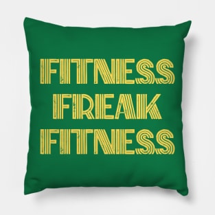 Fitness freak fitness Pillow