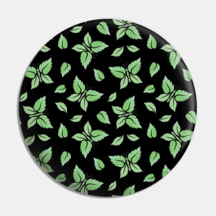 Mint Butterfly Pattern Pin