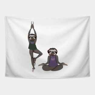 Everyday Sloths: Veda and Bea Tapestry