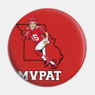 Patrick Mahomes MVPAT Pin