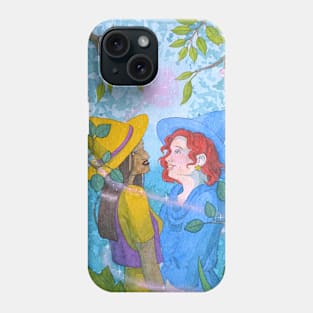 Love is magic / Witches in Love Phone Case