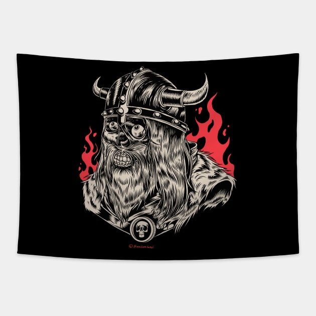 Viking Tapestry by Rrandomlandd