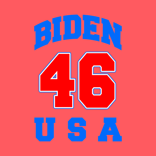 Biden 46 USA by MotiviTees