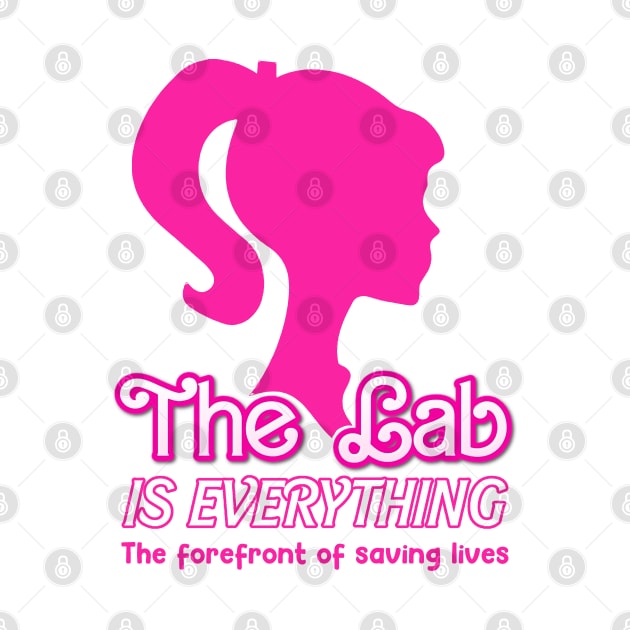 The Lab Is Everything The Forefront Of Saving Lives Groovy by masterpiecesai