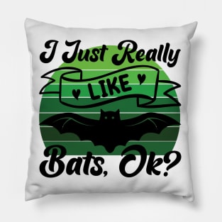 I just really like Bats, ok? Pillow