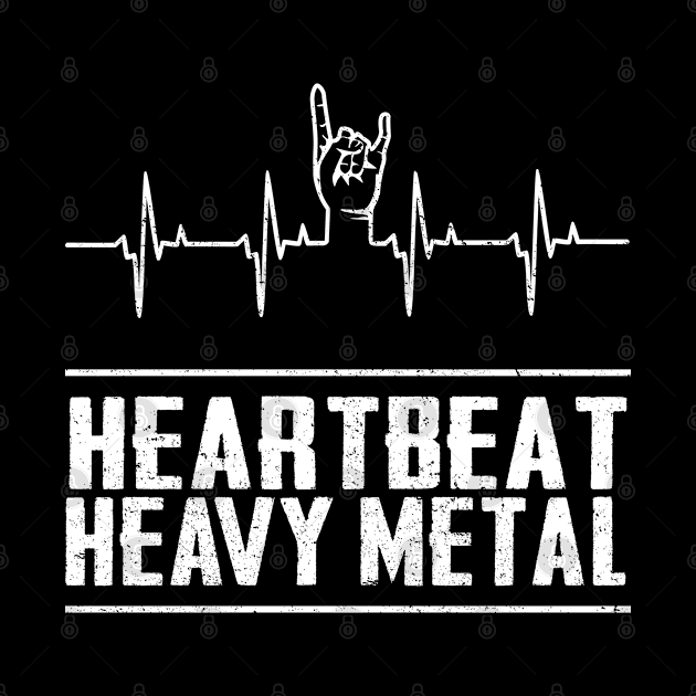 Heartbeat Heavy Metal Music by Streetwear KKS